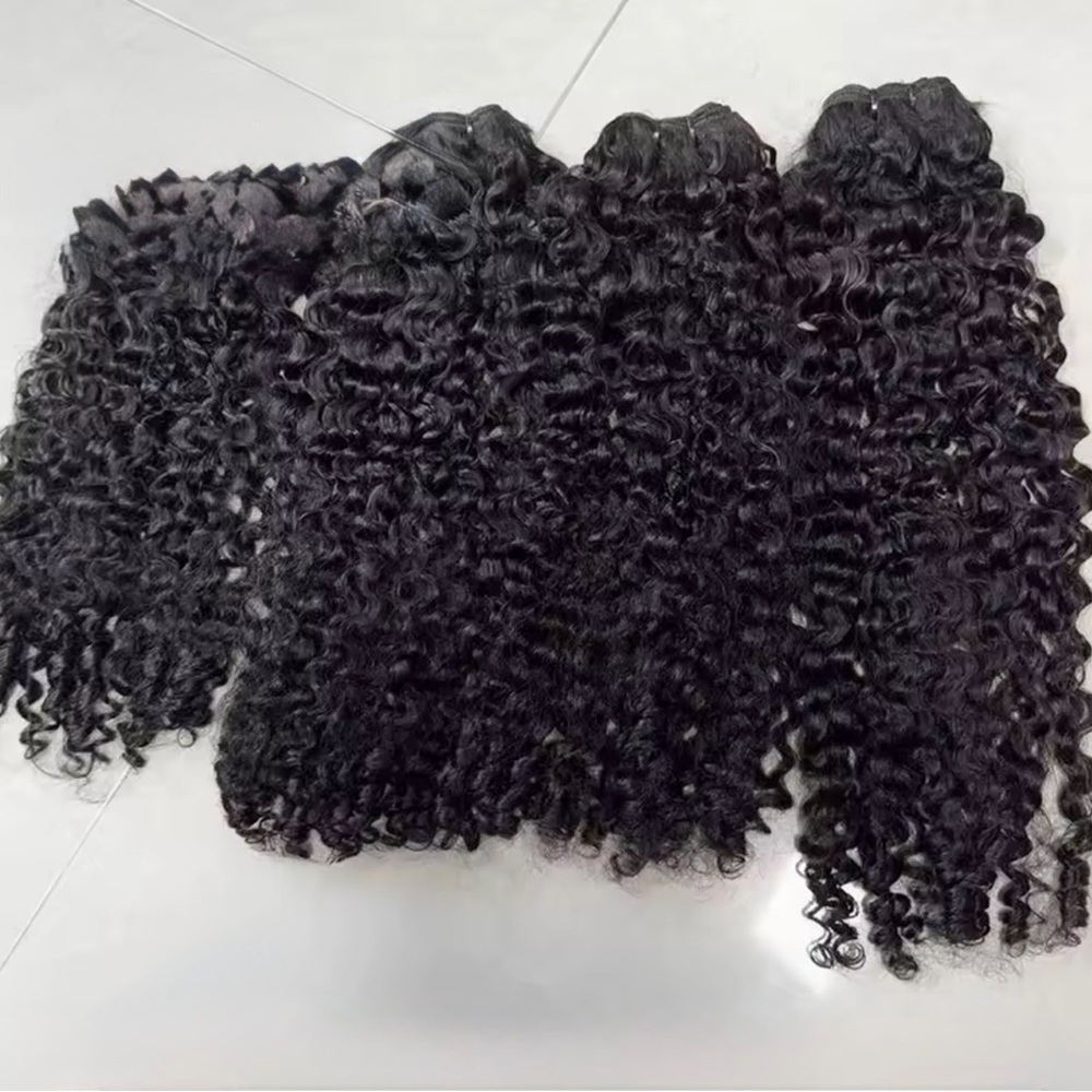 Burmese curly human hair wig